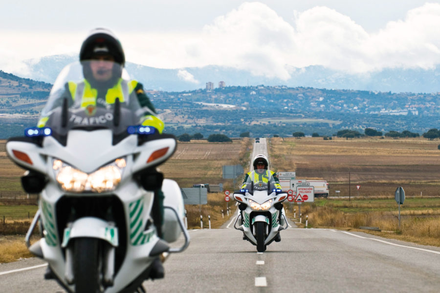 Guardia Civil de tráfico.