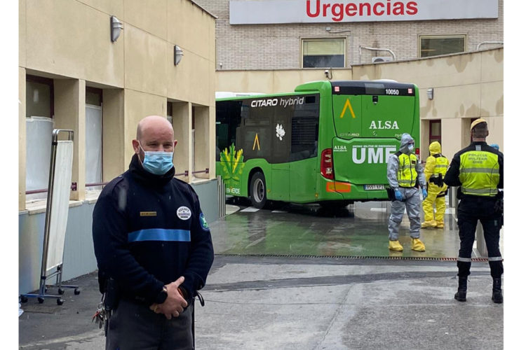 Vigilante de Seguridad en Urgencias