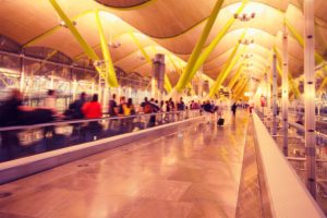 Aeropuerto Barajas Adolfo Suárez.