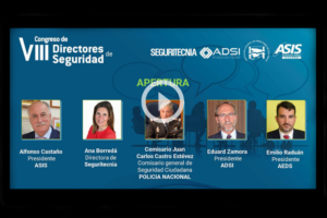 Apertura del VIII Congreso de Directores de Seguridad.