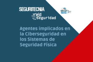 Eduard Zamora, presidente de ADSI; Jorge Noguerales, miembro del área de trabajo de Ciberseguridad de la Asociación de Empresas de Seguridad (AES); Cándido Arregui, CISO de AENA y miembro de la Comisión Técnica de Fundación ESYS; José Valiente, director CCI, Industrial Cybersecurity Center, moderados por Álvaro Ubierna, decano del Colegio de Ingenieros de Telecomunicaciones del País Vasco y miembro de AEINSE.