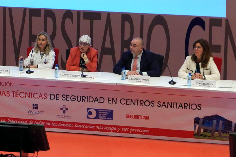 Inauguración de la 12ª Jornada de Seguridad en Centros Sanitarios.