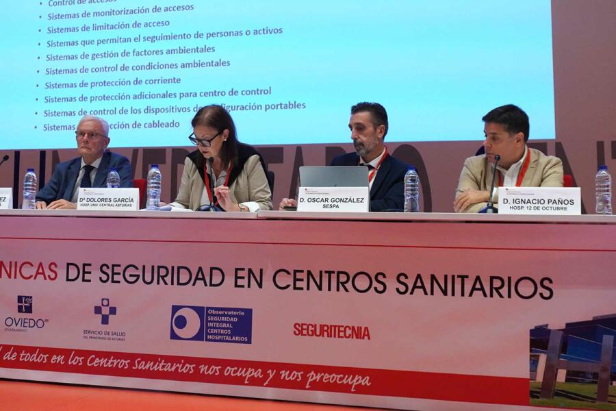 Mesa sobre Protección de Infraestructuras Críticas en la 12ª Jornada de Seguridad en Centros Sanitarios.