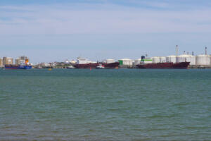 Seguridad en el Puerto de Huelva.