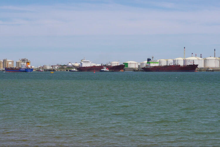 Seguridad en el Puerto de Huelva.