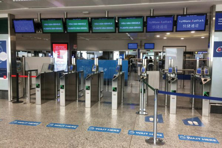 Seguridad en los aeropuertos de Saima Seguridad.