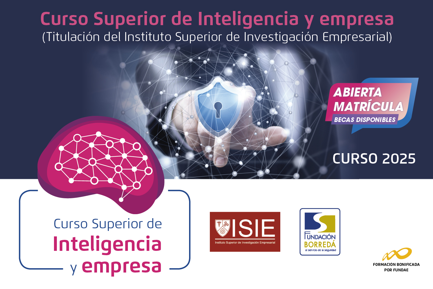 ¡Inscripción abierta para el Curso Superior de Inteligencia y Empresa!